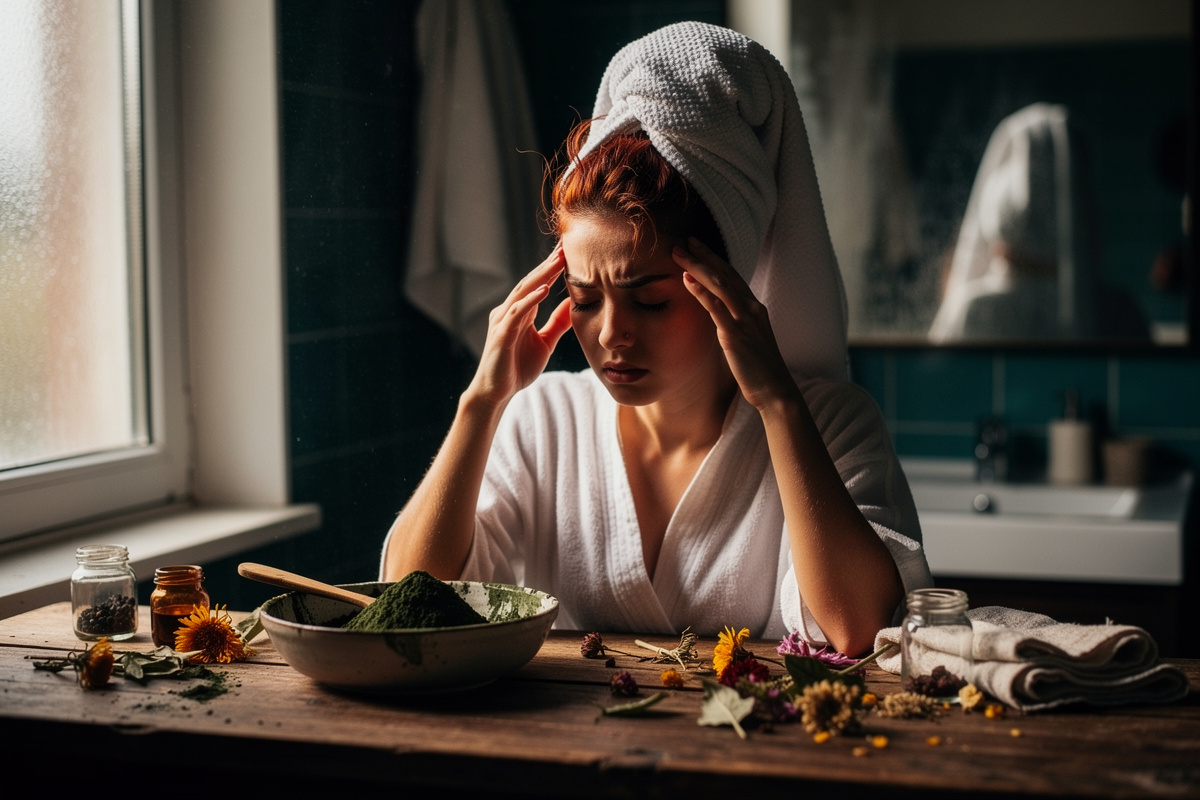 Coloration végétale : que faire en cas de maux de tête ?