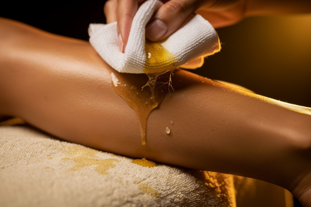 Comment enlever facilement de la cire sur la peau