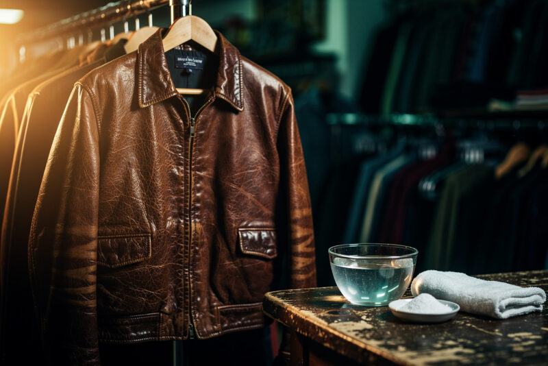 Vêtement en cuir : comment enlever l'odeur de friperie ?