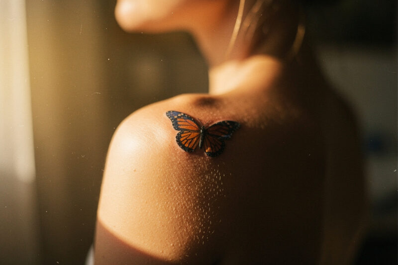 Quelle est la signification d'un tatouage papillon ?