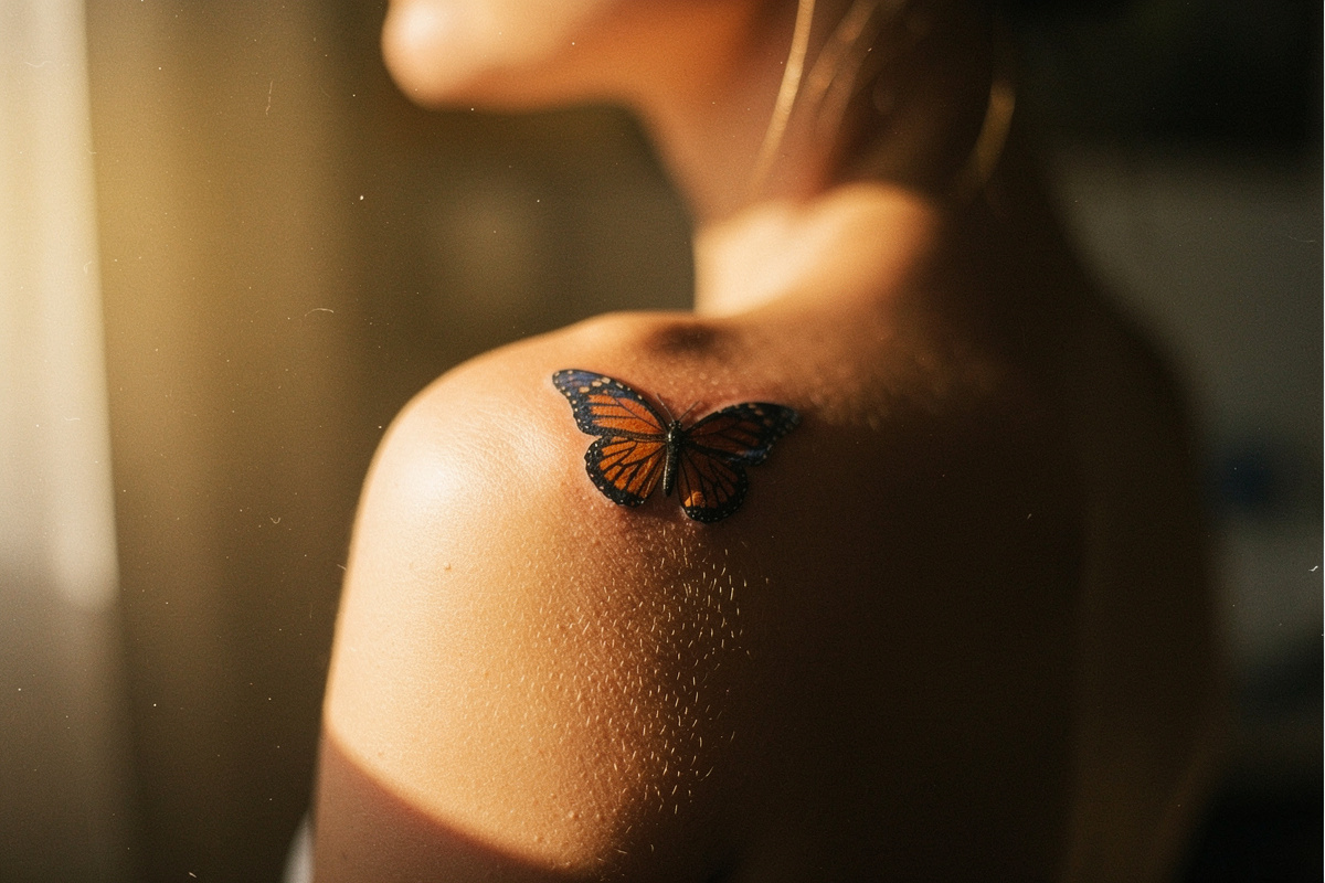 Quelle est la signification d'un tatouage papillon ?